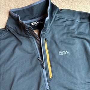 Men's High Route Grid Fleece-Lined 1/2-Zip Pullover